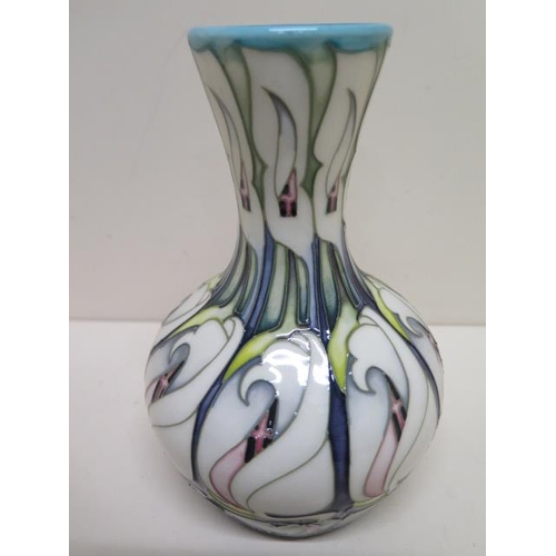 272 - A Moorcroft signed Emma Bossons vase - Height 18cm - good condition