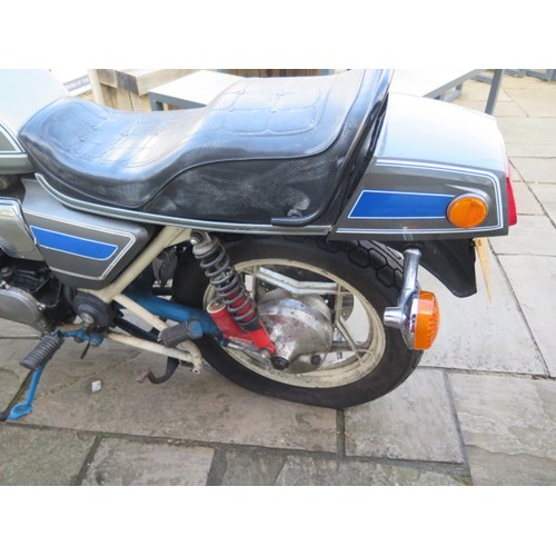 216 - A Suzuki GS850G 4 cylinder motorcycle - reg BJE 973V - first registered 1980, 849cc, last V5c issued... 