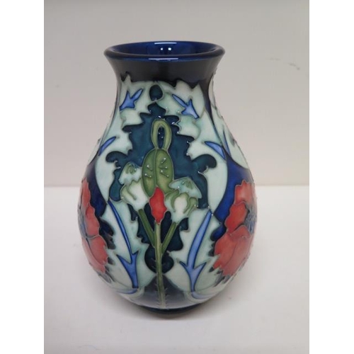 233E - A Moorcroft C96 vase - Height 19cm - in good condition