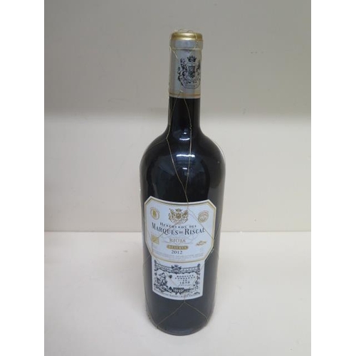 241 - A 1.5 litre bottle of 2012 Marques de Riscal Rioja Reserva red wine