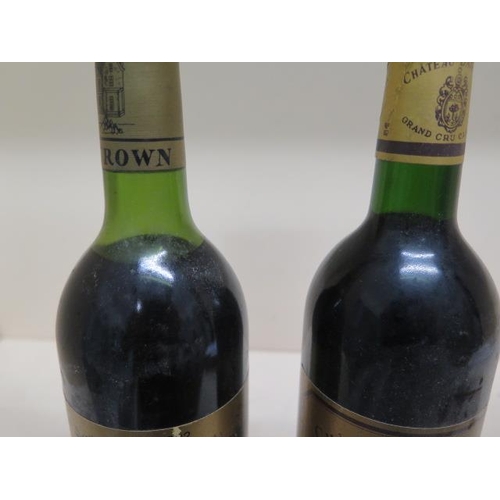 242A - Two bottles of red wine - Chateau Cantenac Brown Margaux 1982 and Chateau Batailley Grand Cru Classe... 