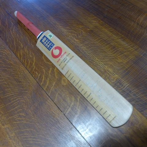 207 - A signed South Africa Tour 2004/5 cricket bat