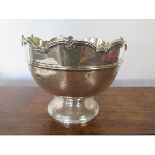 163 - A silver bowl Chester 1910/11 S.B & S Ltd - Height 16cm - approx weight 12.4 troy oz - some denting ... 