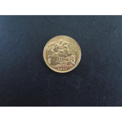 249C - A Victorian full gold sovereign dated 1895