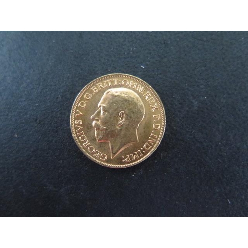 251C - A George V full gold sovereign dated 1912