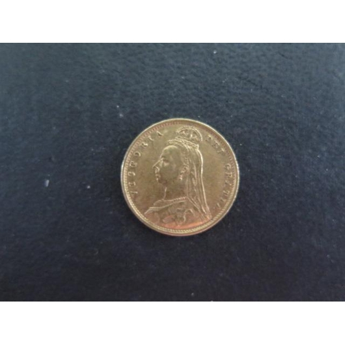 255 - A Victorian gold half sovereign dated 1893