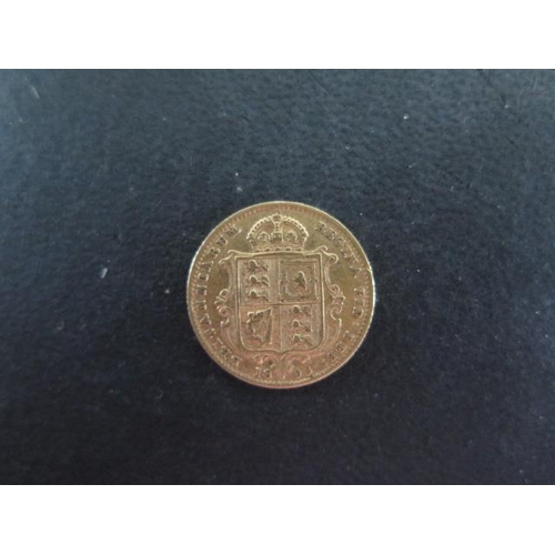 255 - A Victorian gold half sovereign dated 1893