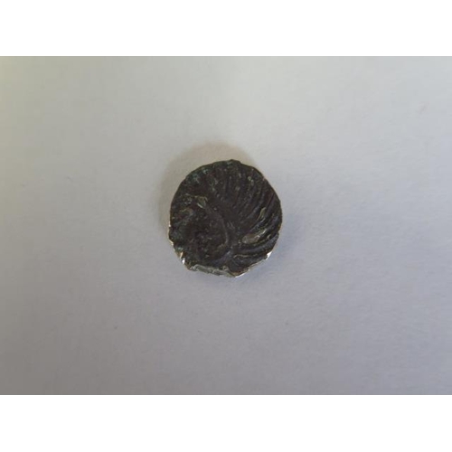 260B - A Saxon silver Sceatta 600AD - 11.4mm - approx weight 1 gram