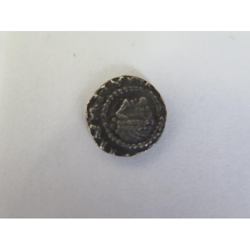 260C - A Saxon silver Sceatta Diademed Bust c675-760 - 12mm - approx weight 1.1 grams