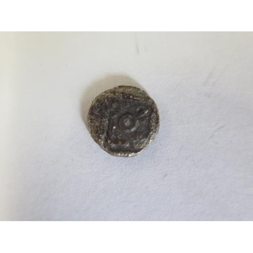 261C - A Saxon silver Sceatta 600AD - 10.8mm - approx weight 0.8 grams