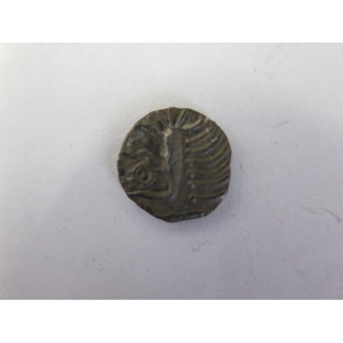 261D - A Saxon silver Sceatta 690-710 AD - 12.1mm - approx weight 1.1 grams