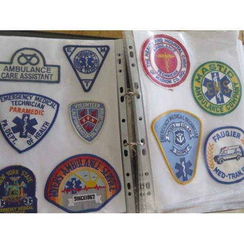 286 - A group of Red Cross and Medical badges and Fire Service badges including a Holland and Wolf Fire Br... 