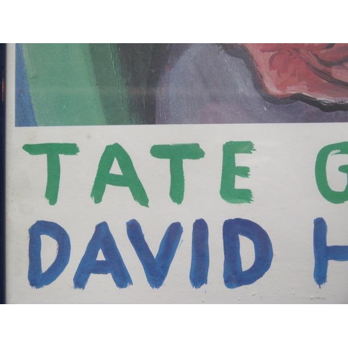 408 - David Hockney signed poster My Mother (Bridlington) 1988 Tate Gallery David Hockney The poster print... 