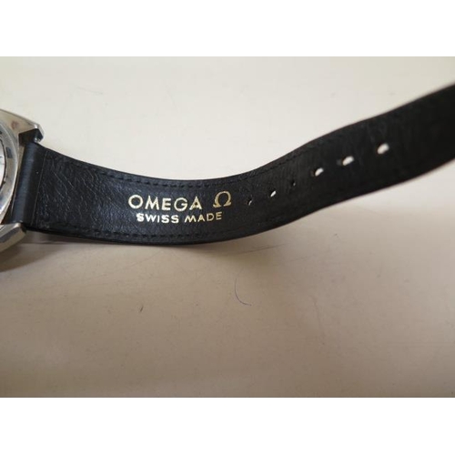 209 - An Omega Seamaster Soccer Timer 1960's R145.020 - in working order with an Omega strap