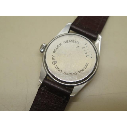 230 - A Tudor Rolex wristwatch circa 1956, model 7029, the signed circular silvered dial, 25mm diameter wi... 