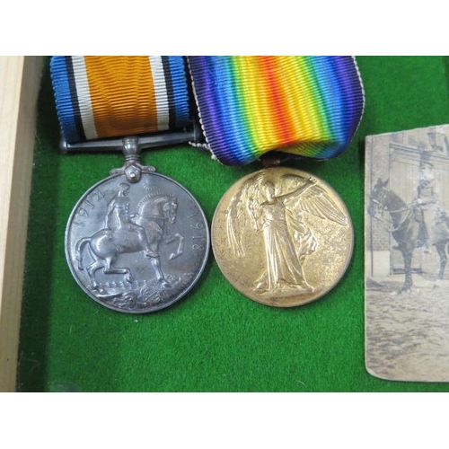 300 - Two pairs of WWI Family Medals 1914-1918 and War Civilisation Medal to L-45384 DVR W Inwood RA and 1... 