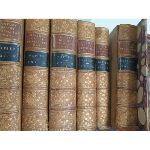 345 - Two volumes of Gibbons Rome New Edition 1807, three volumes of MacAulay's Essays 1843,  six volumes ... 