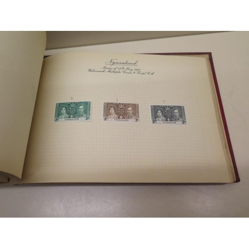 360 - An album of Colonial and Dominion postage stamps for the Coronation of HM King George VI May 12th 19... 