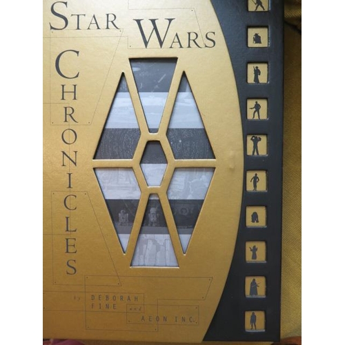 363 - Star Wars Chronicles by Deborah Fine and Aeon Inc, a collection of Star Wars Fact Files, Star Wars C... 