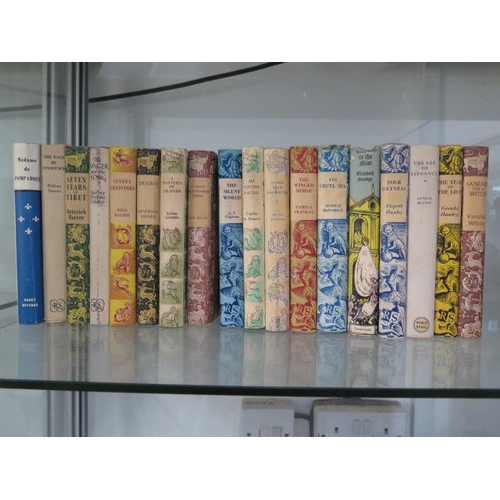 372 - A collection of 15 Reprint Society books and three others