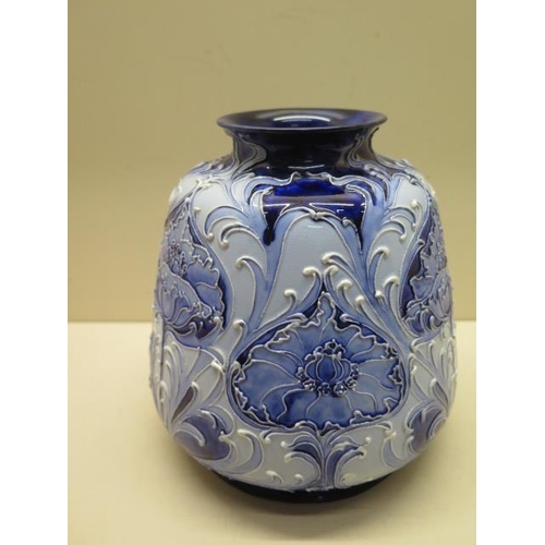 385 - A Large William Moorcroft Florian Ware Vase, Produced for JAS. Macintyree Co Ltd, With an Early Inci... 