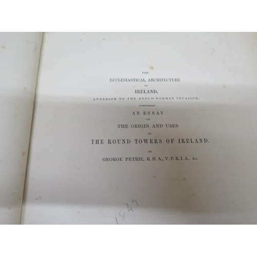 392 - Two 1857 editions L'architecture Du Moyen Age End Europe - both having foxing - The Ecclesiastical A... 