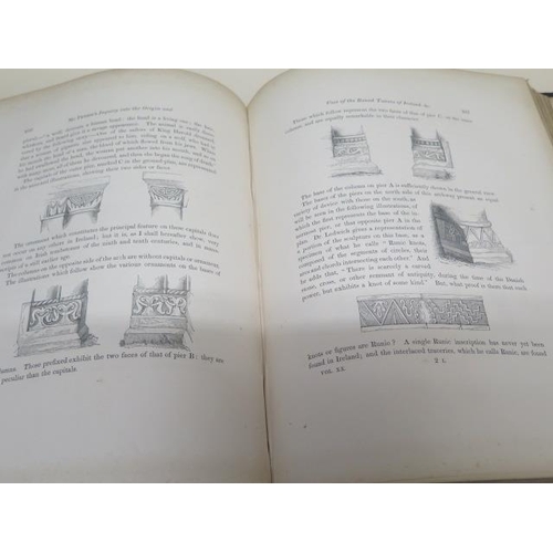 392 - Two 1857 editions L'architecture Du Moyen Age End Europe - both having foxing - The Ecclesiastical A... 