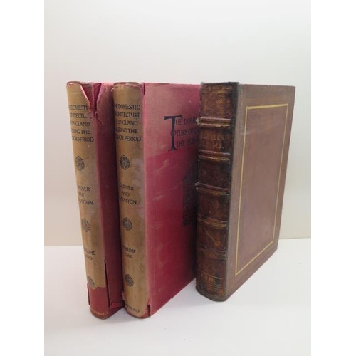 395 - Two Volumes of The Domestic Architecture of England During the Tudor Period and The History of Saint... 