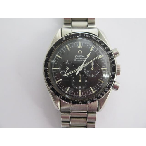 269 - A 1960's Omega Speedmaster Professional manual wind Chronometer stainless steel gents wristwatch wit... 