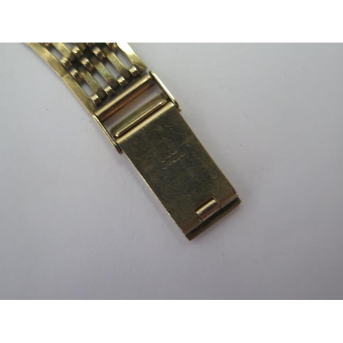 277 - A 9ct yellow gold ladies Rotary bracelet wristwatch - approx weight 17.6 grams - not currently runni... 