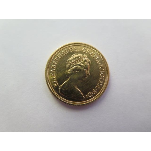 301 - An Elizabeth II gold full sovereign dated 1980