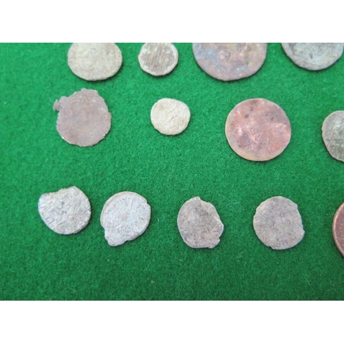 309 - A collection of Roman coins and other coins - 24 in total