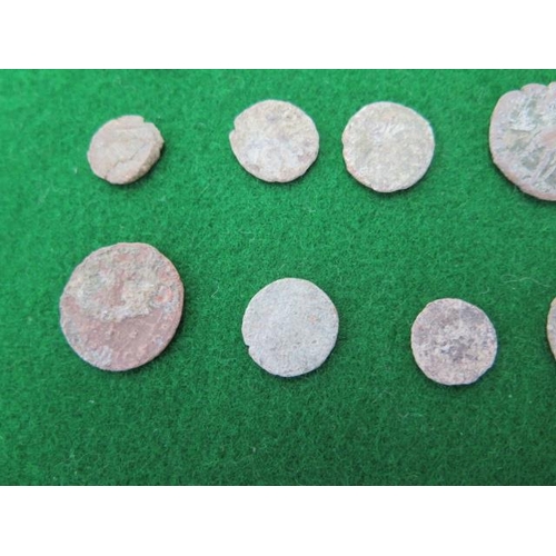 310 - A collection of Roman coins and other coins - 30 in total