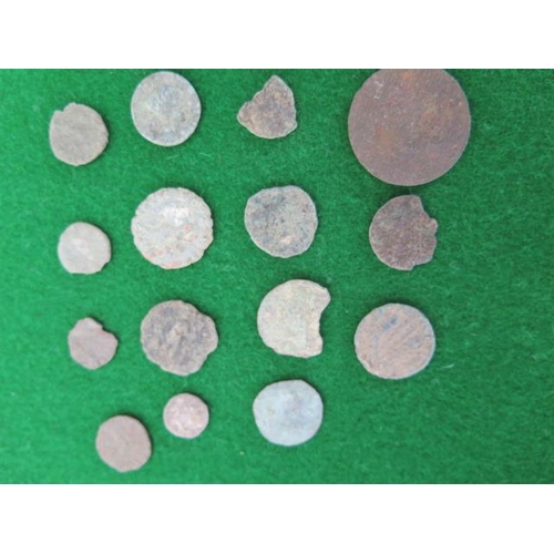 312 - A collection of Roman coins and other coins - 27 in total