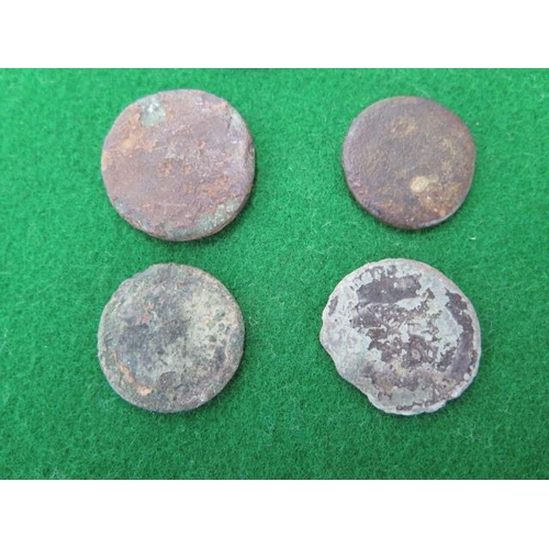 313 - Eight Roman coins largest 31mm