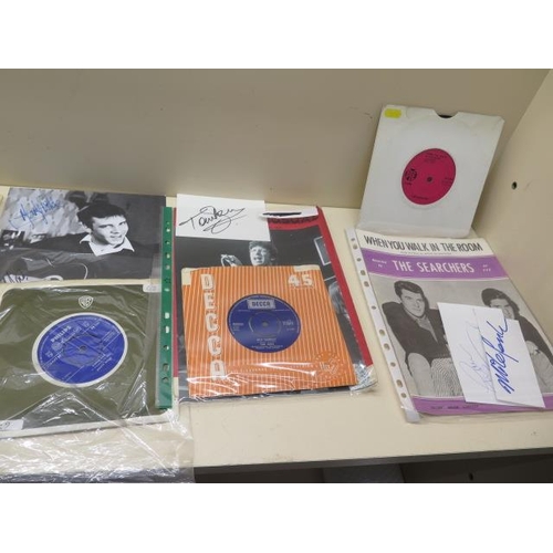 364 - Five pop music signatures and four records including Tom Jones