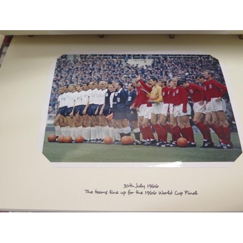 368 - Bobby Moore Fund Photographic album and assorted football 1st day covers, some with signatures