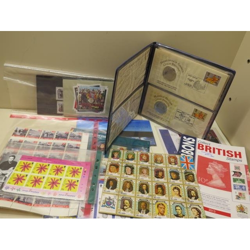 369 - A large collection of World stamps in 11 albums and some presentation packs and loose including an a... 