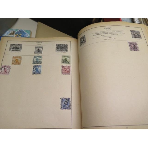 372 - A collection of stamps loose and in albums