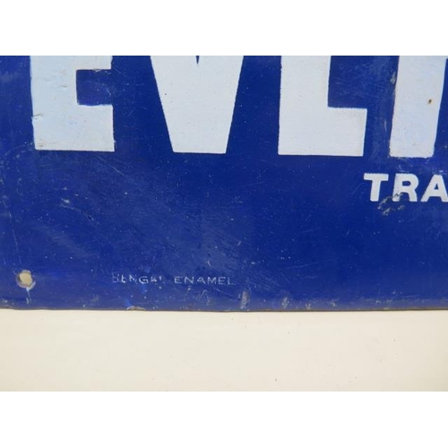 415 - A Bengal enamel Eveready sign - 17cm x 36cm - some scuffs but generally good