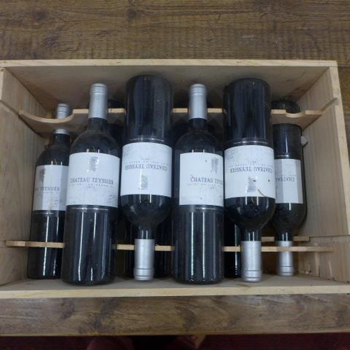 11 - Ten bottles of Chateau Teyssier Saint-Emilion Grand Cru 2011 red wine