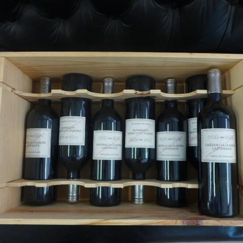 16 - Seven bottles of Chateau la Clariere Laithwaite Cotes de Castillon 2003 red wine