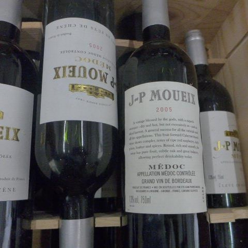 17 - Eleven bottles of J-P Moueix Medoc 2005 red wine