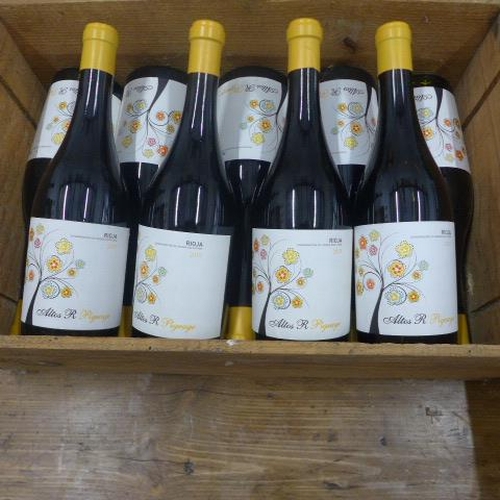 28 - Nine bottles of Altos R Pigeage Rioja - 5 x 2017 and 4 x 2015