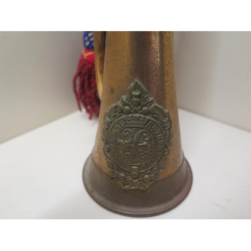  A bugle with Argyle and Sutherland badge