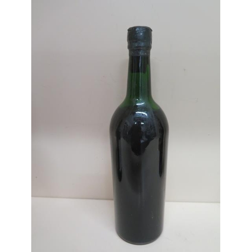 383 - A bottle of 1966 Taylors Vintage Port - bottled in 1968 - level below base of neck, seal appears int... 