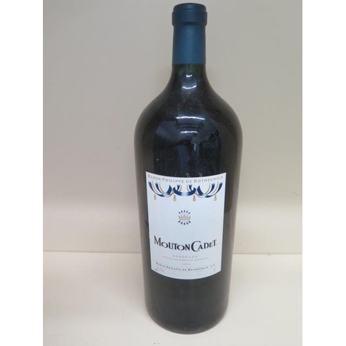 399 - A six litre Methuselah Imperial size bottle of 1994 Baron Philippe de Rothschild Mouton Cadet Bordea... 