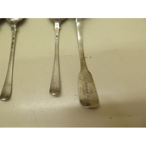 164 - Seven silver spoons and a ladle - total weight approx 13 troy oz