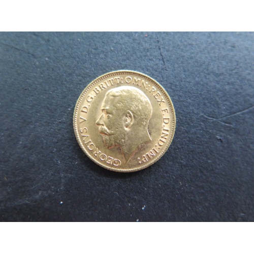 248 - An George V gold half sovereign dated 1912