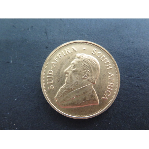 251 - A Fyngoud 1oz Fine Gold Krugerrand coin dated 1974